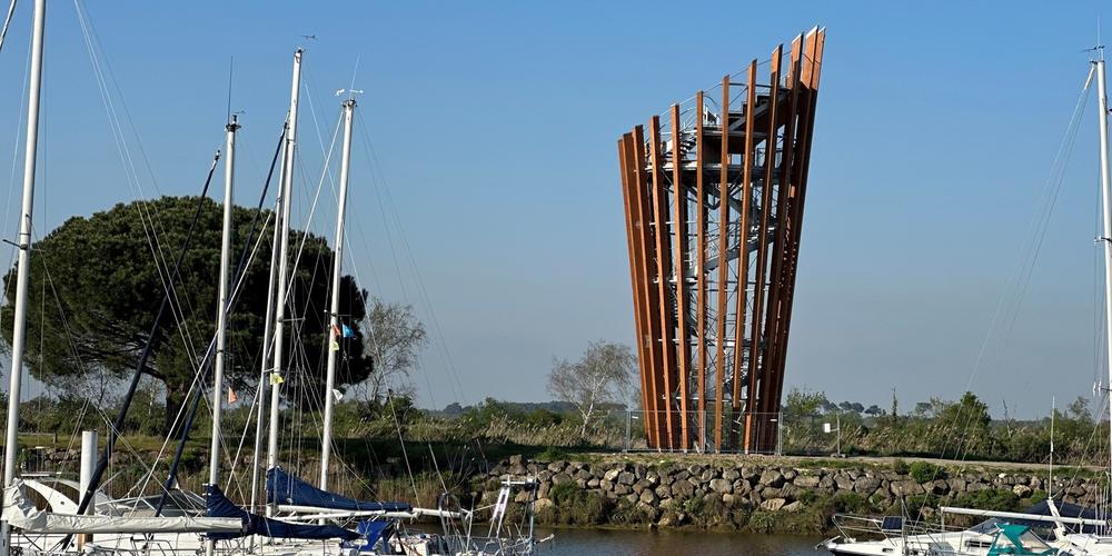 Belvédère du port du Teich
